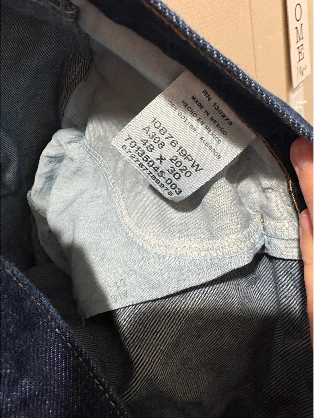 Wrangler Rustler Men's Heavyweight Denim Jeans Regular 48x30